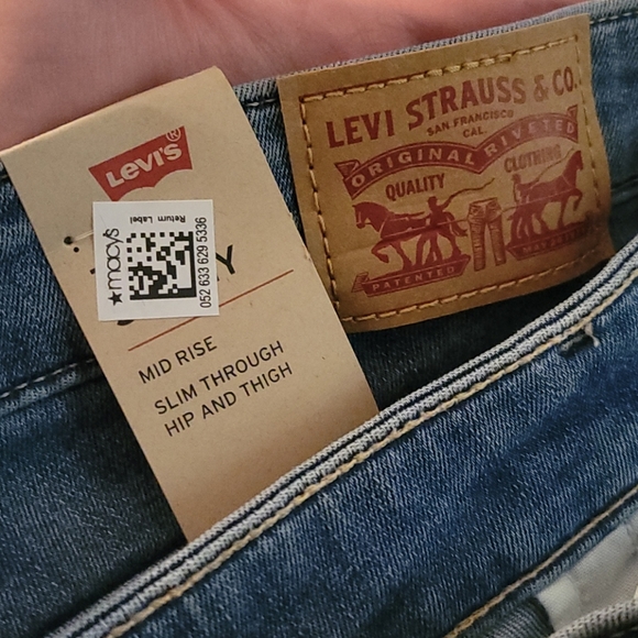 Levi's 711 Skinny Jeans Size 22 Stretch - Picture 8 of 9